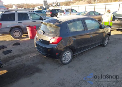 2015 Mitsubishi Mirage De from USA, damaged, VIN ML32A3HJ4FH014324